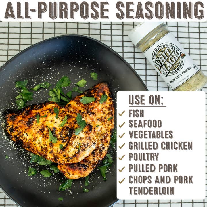 Mis Rubin's Seasonings - Wholesale Dried Spice Mix - White Magic Seasoning