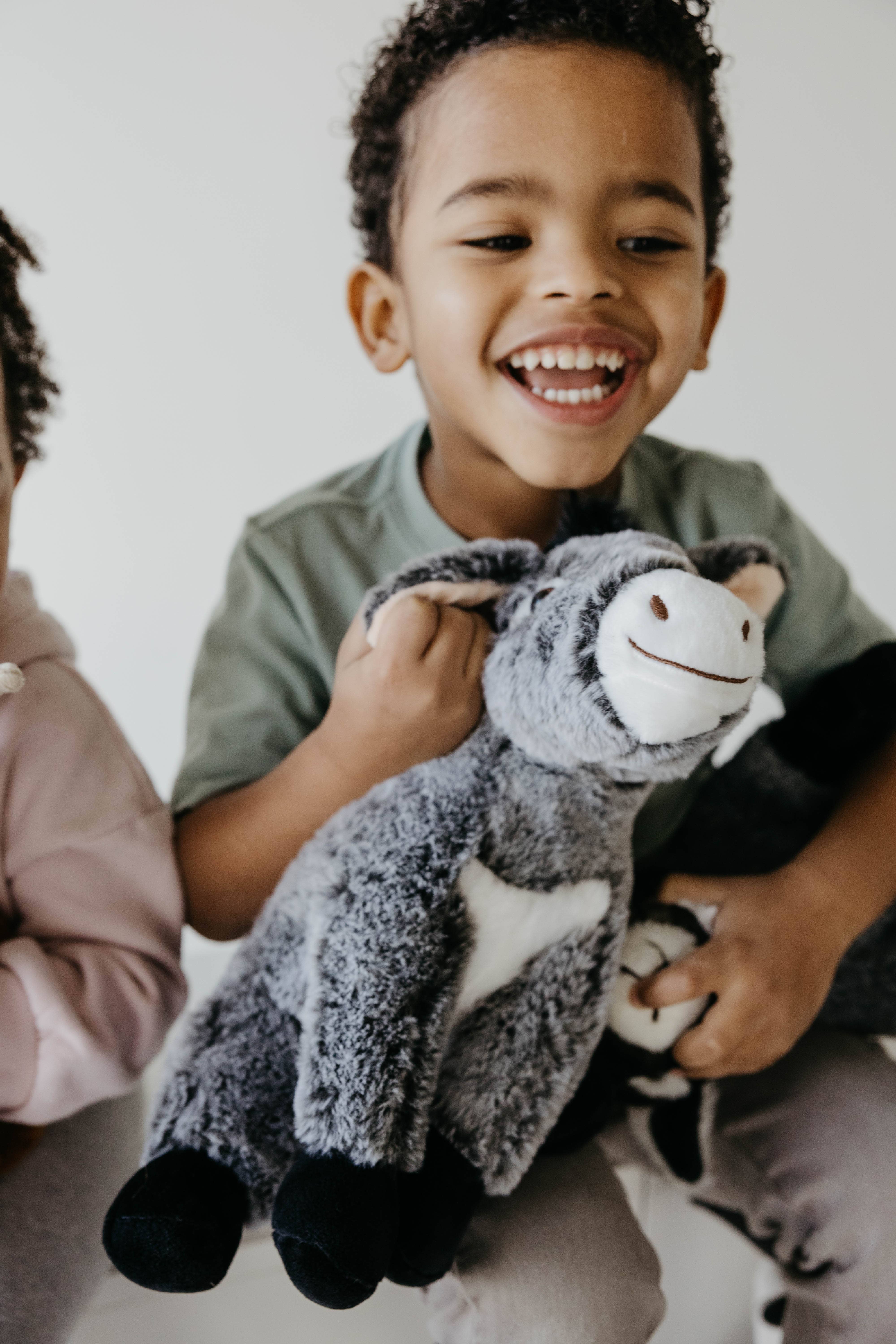 The Petting Zoo – wholesale Stuffed/plush toy – Kids & baby – 12" (28cm) Wild Onez Donkey Farm/Barnyard stuffed plush2