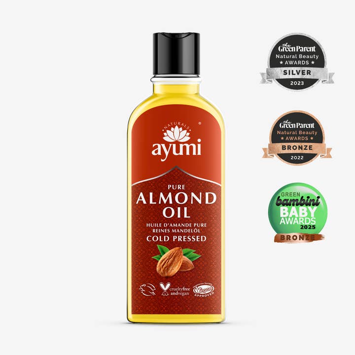 Pure Sweet Almond Oil for wholesale by Ayumi Naturals