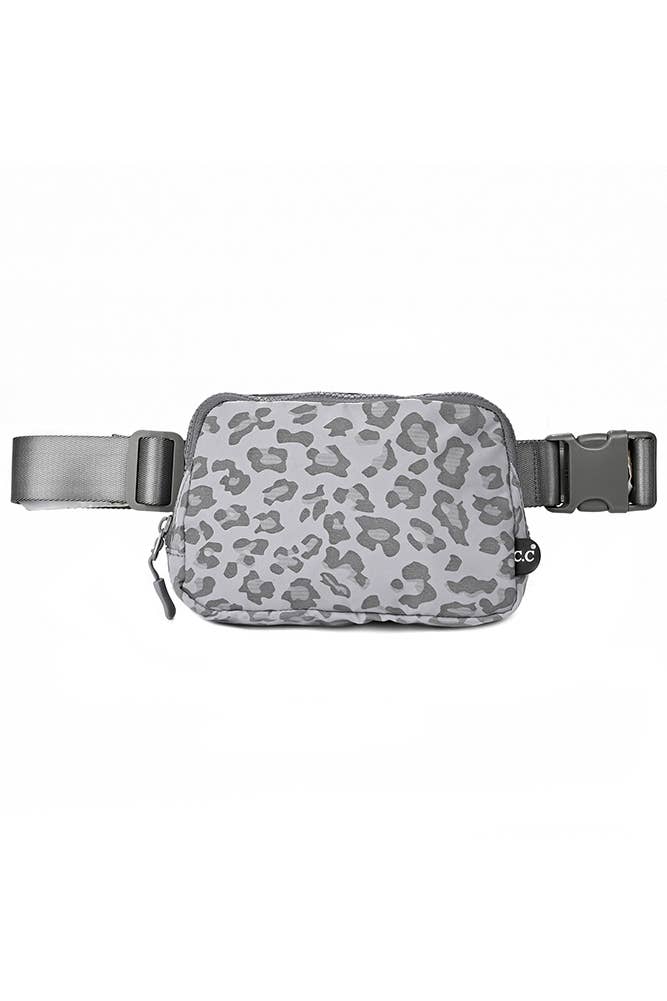 Hana - Wholesale Belt Bag - Women's - C.C Leopard Pattern Fanny Pack1
