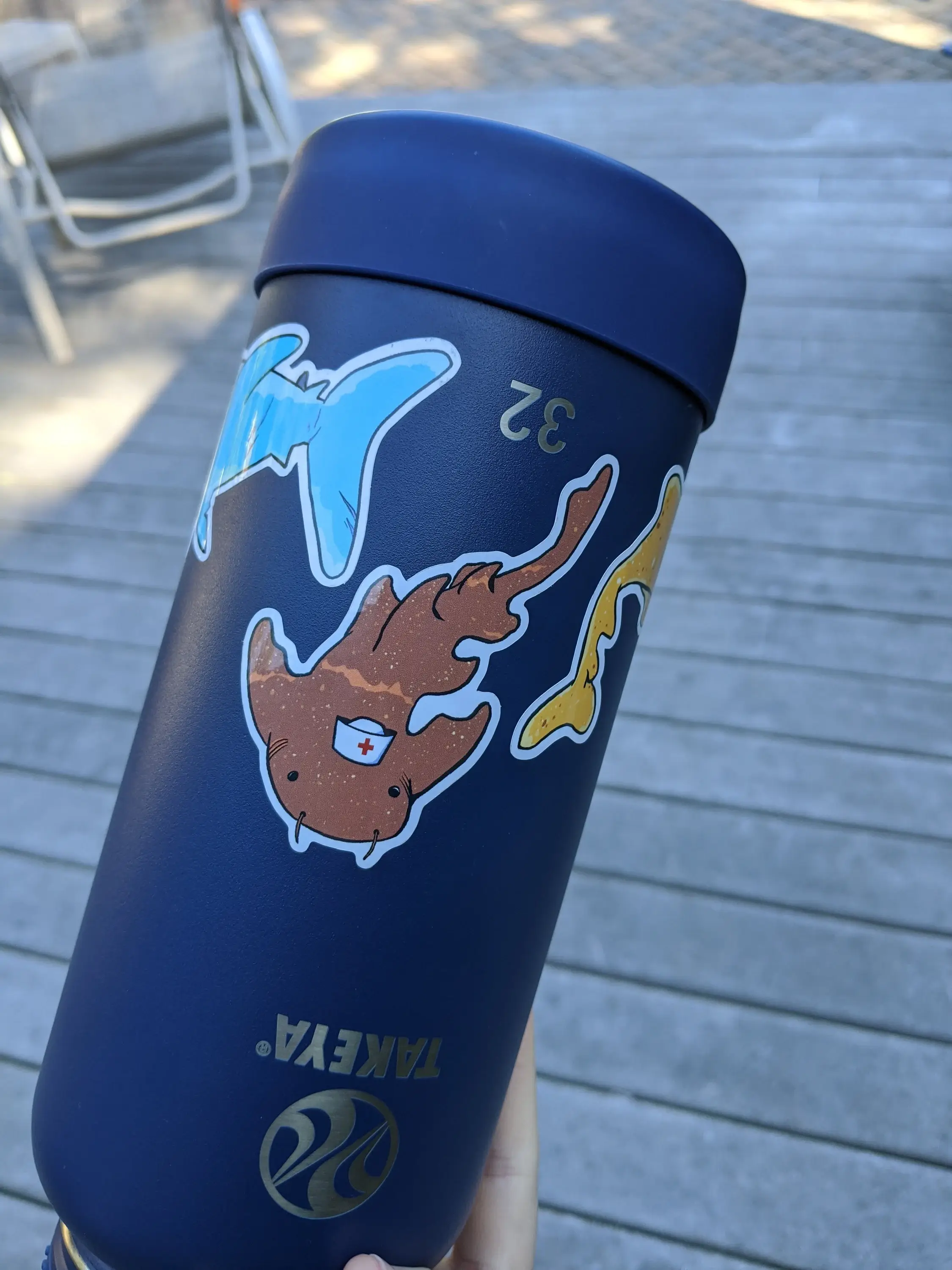 The Mighty Jackie - Wholesale Sticker - Nurse Shark Sticker2