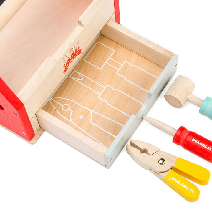 Le Toy Van – Großhandel Spielzeugset – Kinder – Werkzeugkasten TV476 / Tool Box & Wooden Tools2