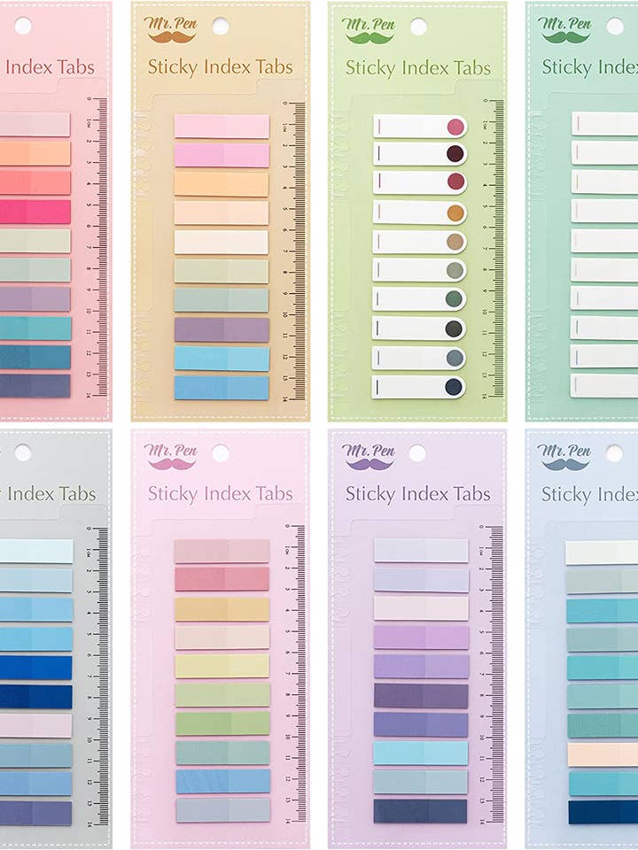 Mr. Pen Colorful Sticky Tabs - 1600 Count for wholesale by Mr. Pen