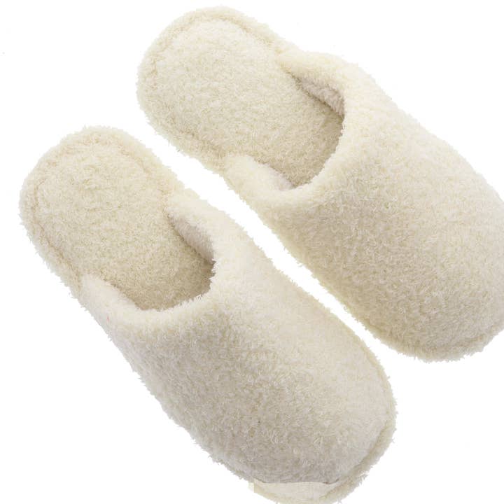 Ivory Closed Toe Slipper Assortment for wholesale by Jane Marie
