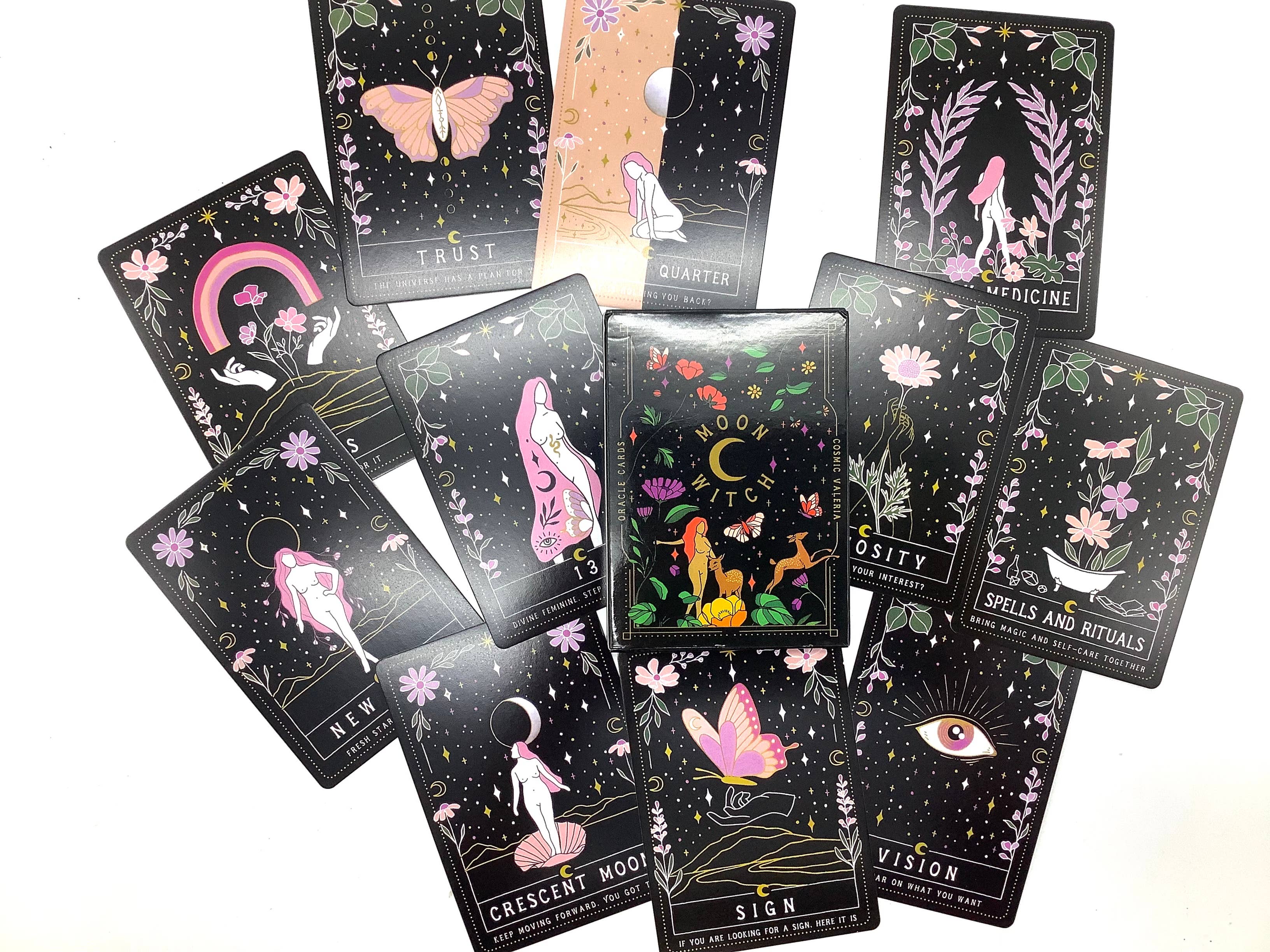 All Little Cute Things - Wholesale Tarot cards - Moon Witch Oracle Cards Deck Divination Reading Gift12