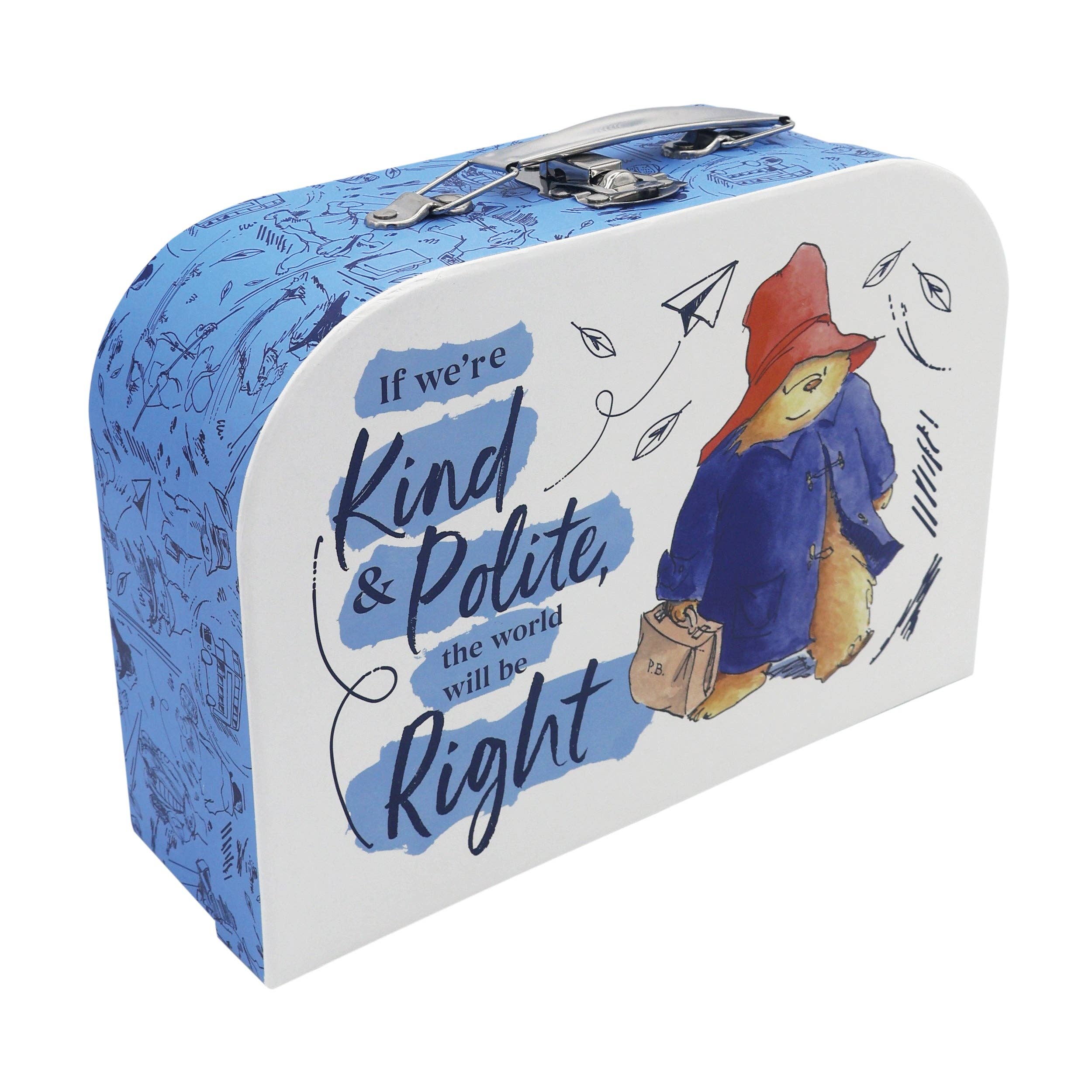 Robert Frederick Ltd – Caixa de armazenamento de brinquedos - Crianças e bebés por atacado – Conjunto de Três Malas Infantis Paddington5