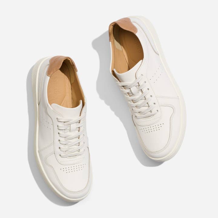 Bria Go-To Court Sneaker White for wholesale by Nisolo