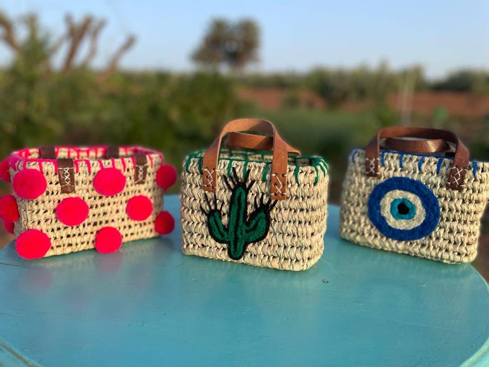 DarKech - Wholesale Beach Bag - Woven straw basket, Straw basket Wedding and bachelorette2