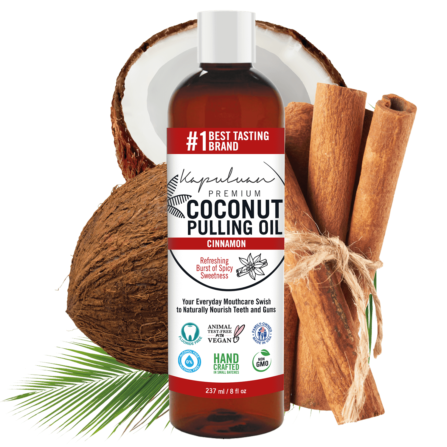 Kapuluan Coconut - Wholesale Mouthwash - Coconut Oil Pulling for Teeth and Gums Mouthwash 6
