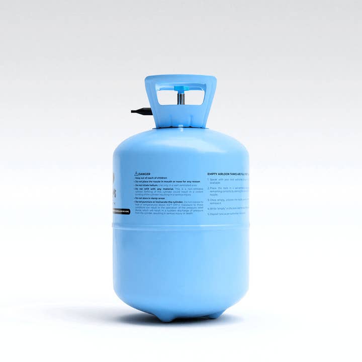 Airloons - Wholesale Balloon - 9.5 inch Classic Helium Tank Kit(for up to 30 balloons)6