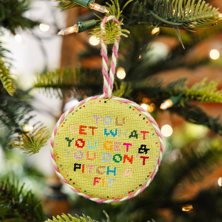 Furbish Studio - Wholesale Ornament - Needlepoint Ornament - Get What You Get