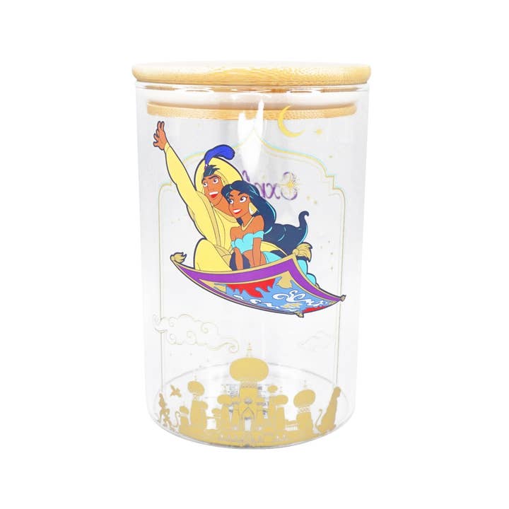 Frasco de Arrumação Vidro (950ml) - Disney Aladdin por atacado de Half Moon Bay BV