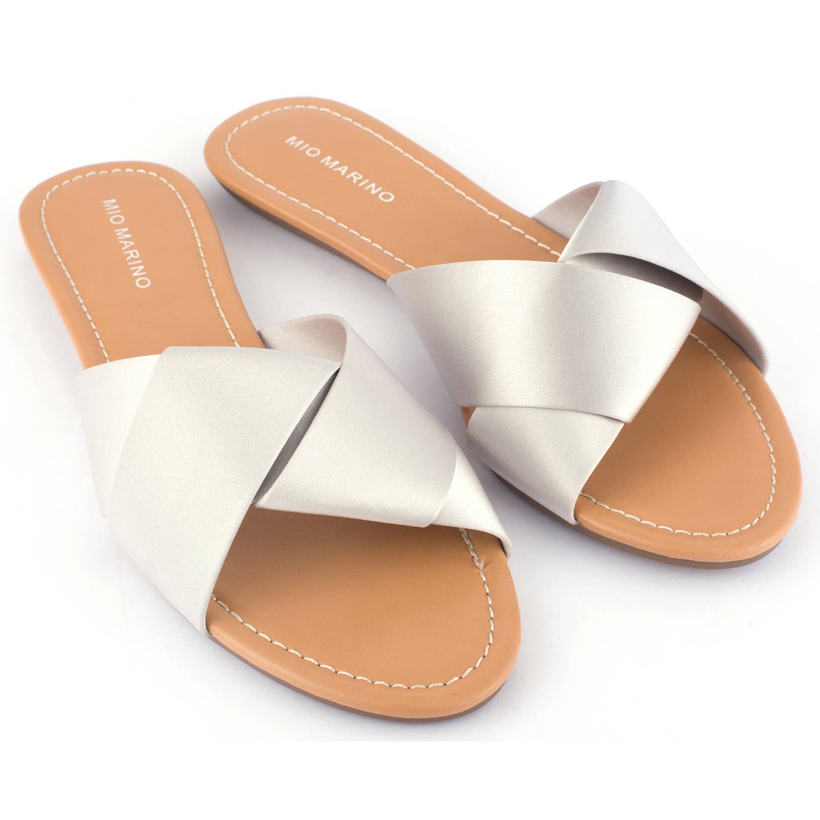 Mio Marino – Großhandel Sandalen – Damen – Bandeau-Slipper Crossband Schuhe14