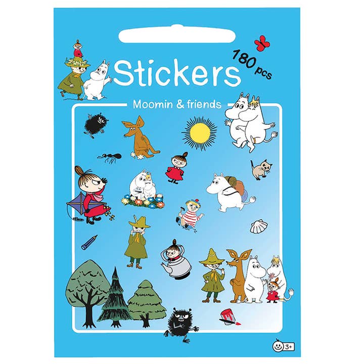 Barbo Toys - Wholesale Puzzle - Kids - Moomin Stickers - Friends