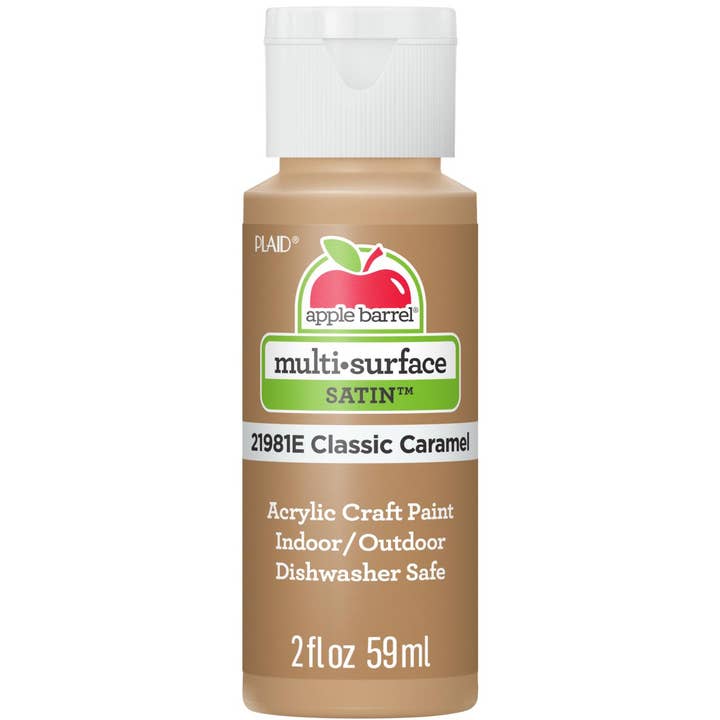 Plaid Crafts - Wholesale Acrylic Paint - Apple Barrel ® Multi-Surface Satin Acrylic Paint - 2 oz48