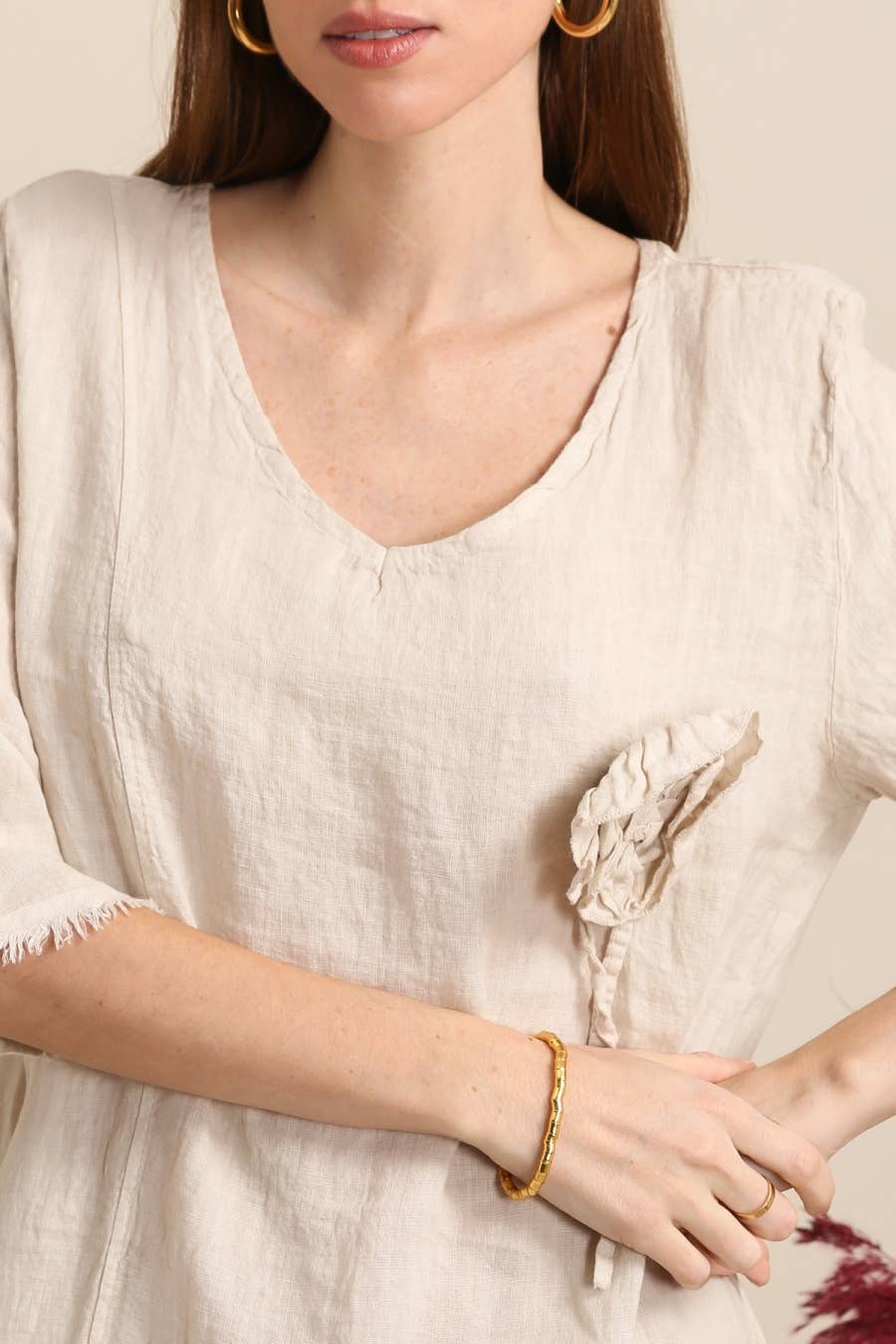 LÉA & LUC - Vendita all'ingrosso Vestito - Donna - Abito in 100% lino RIF. 101360