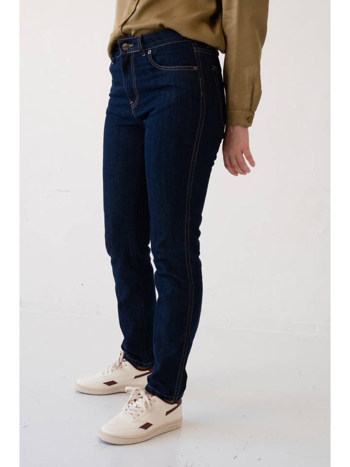 Heven Denim Vintage in Blue for wholesale on Faire1