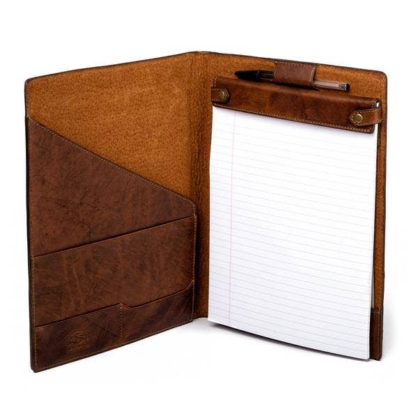 Mission Mercantile Leather Goods - Wholesale Notepad - Benjamin Leather Padfolio3