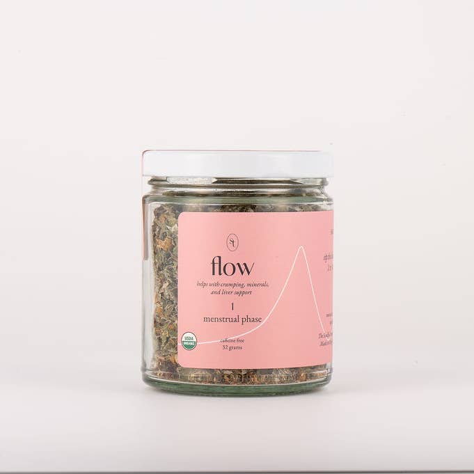 Flow Blend- Menstrual Phase for wholesale by Soulful Tea Blends