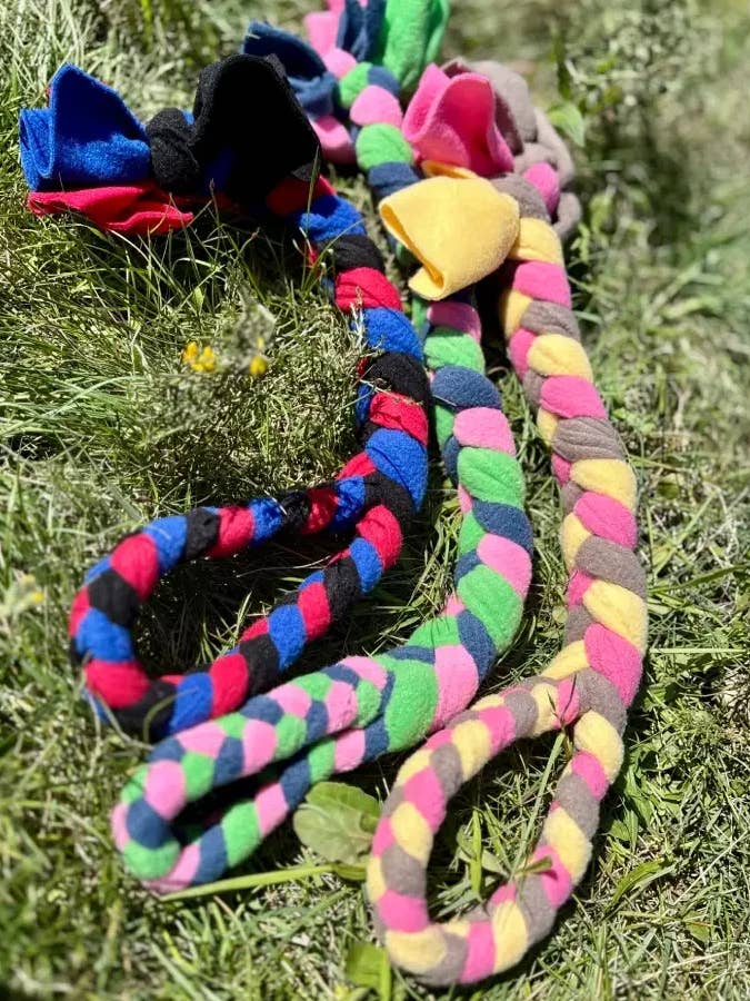 Trança com pega - Brinquedo de tração para cão por atacado de Leenia