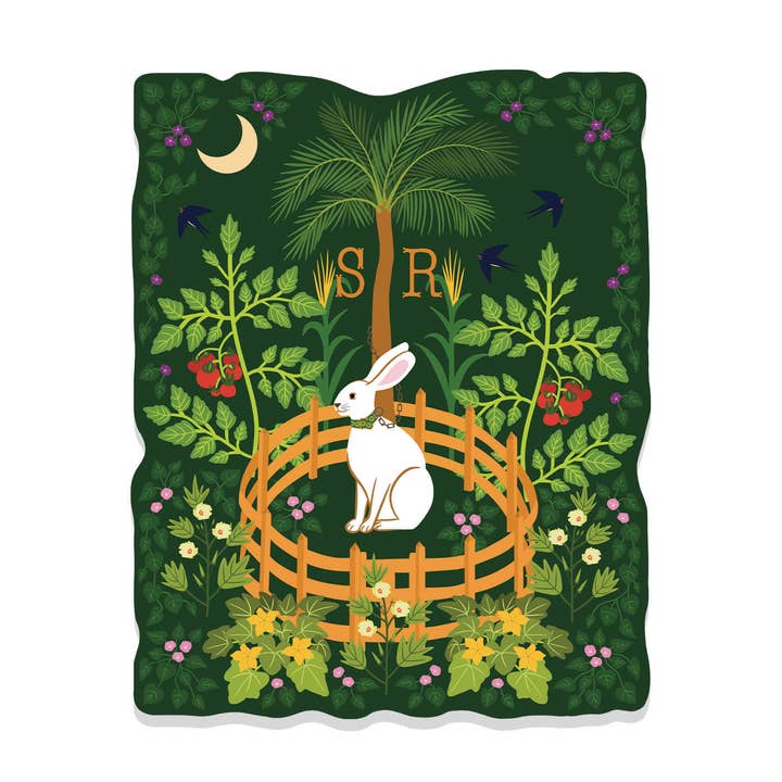 Christine Witmore - Wholesale Sticker - The Swamp Rabbit in Captivity Vinyl Sticker0