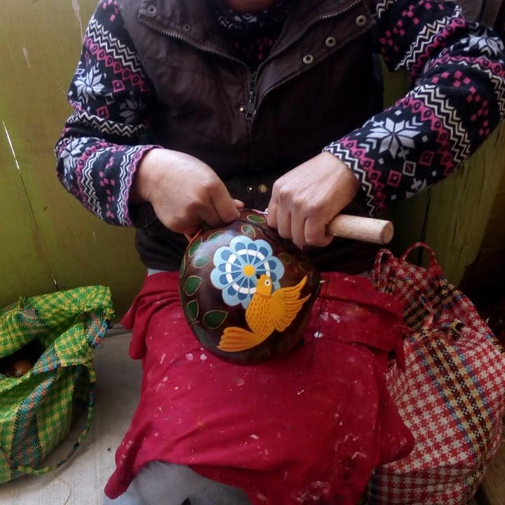 Blossom Inspirations - Wholesale Bird House - Floral Birdhouse Gourd11