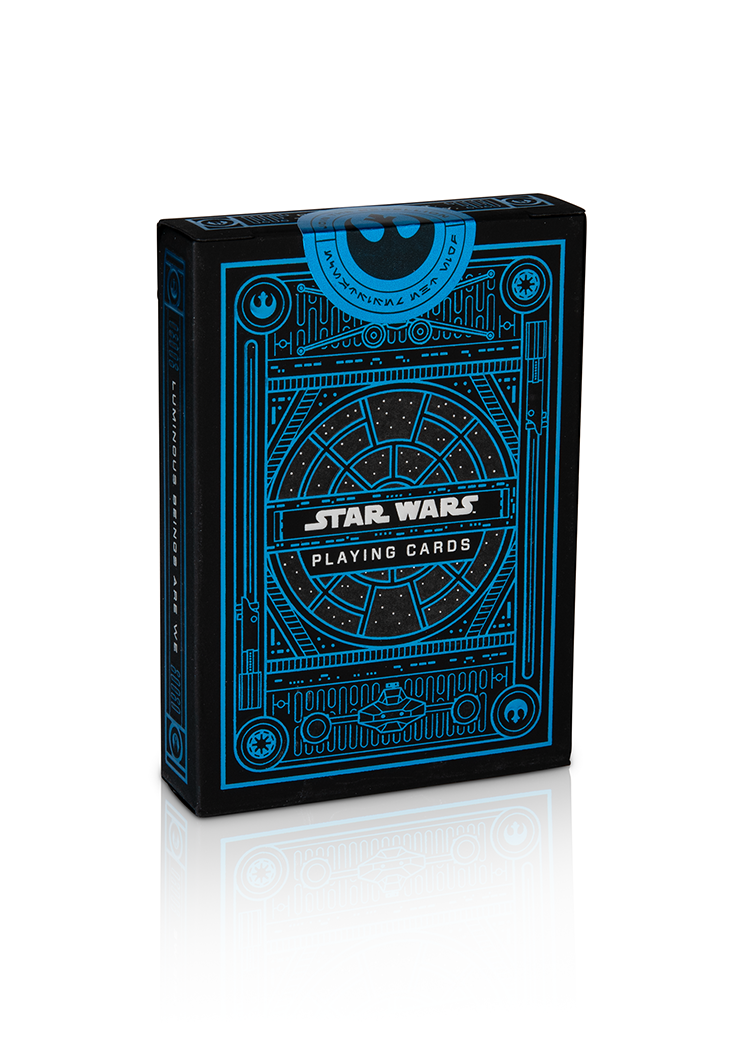 Cardshouse – wholesale Spelkort – Star Wars Light Side-kort (Blå) från Theory111