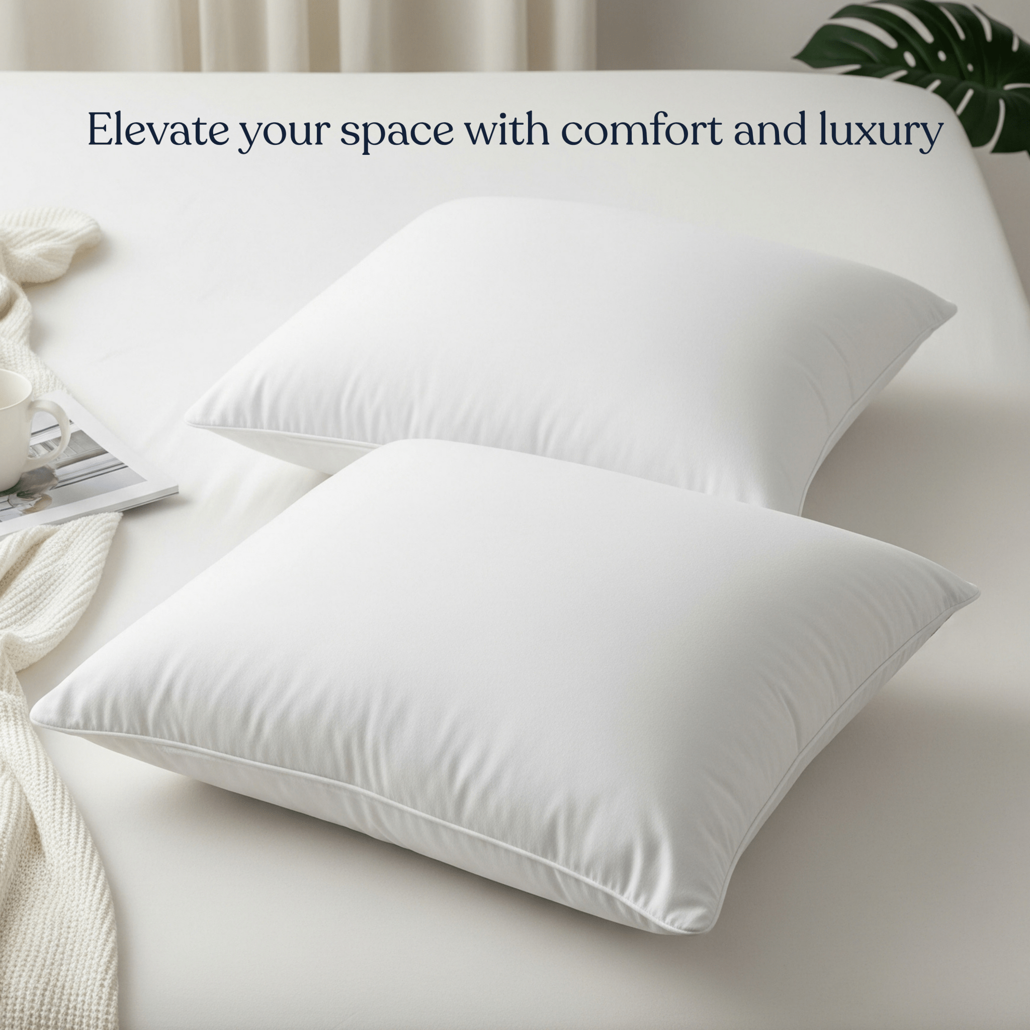 Delara - Wholesale Pillow Insert - Down Alternative Pillow Inserts – Set of 23