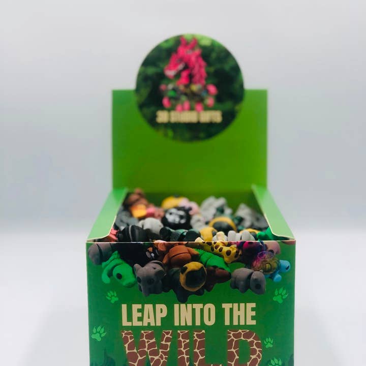 3D Studio Gifts - Wholesale Fidget Toy - Kids - 3D Printed ZOO JIGGLETS (Miniatures) (countertop)2