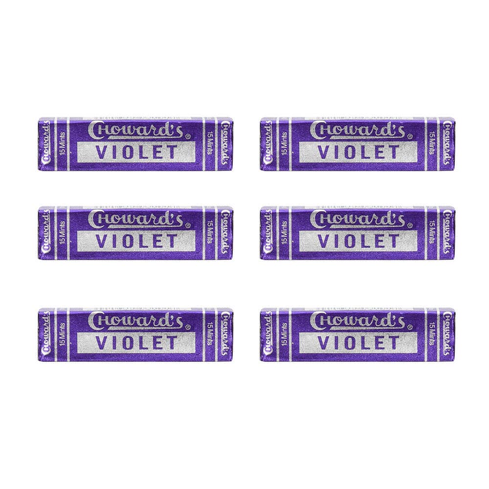 C. Howard Company, Inc. - Wholesale Mints - Choward's Violet mint 6 pack multi pack5