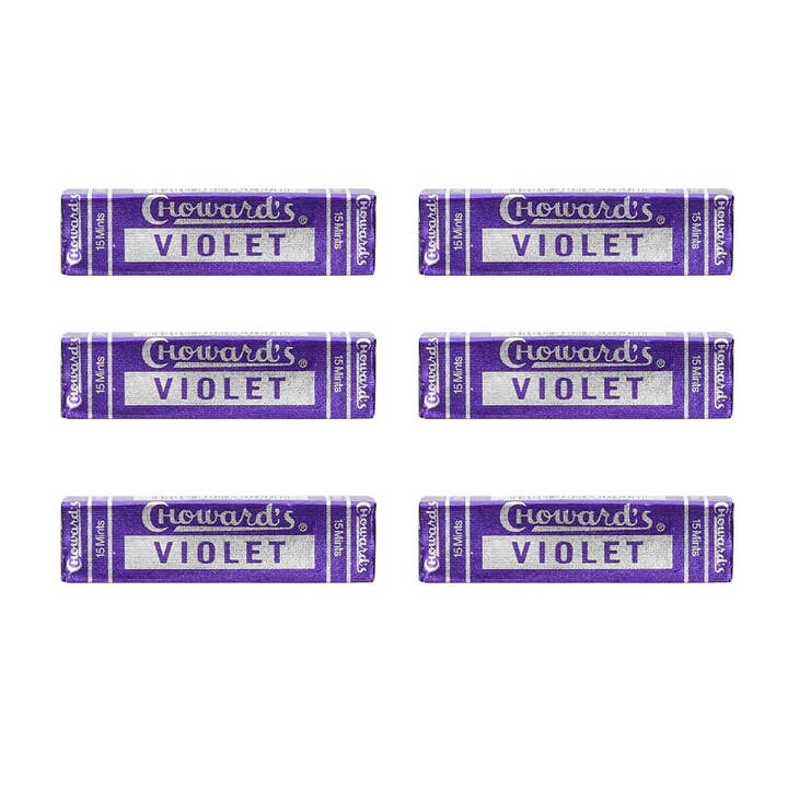 C. Howard Company, Inc. - Wholesale Mints - Choward's Violet mint 6 pack multi pack5