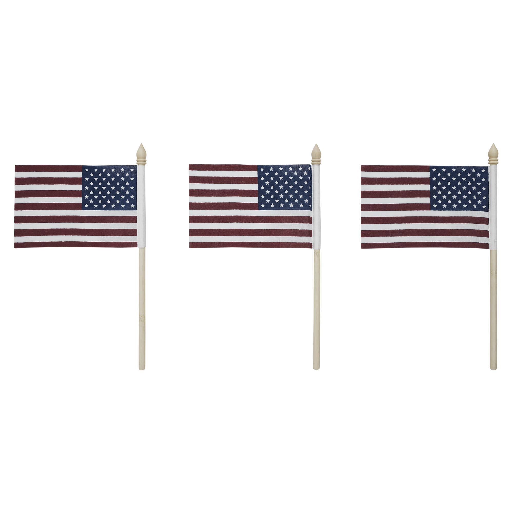 VHC Brands - Wholesale Ornament - My Country American Flag Picks Set of 3 10.5x62