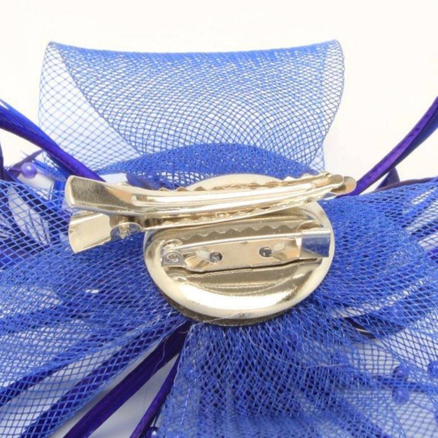 Topkids Accessories - Venta al por mayor Tocado - Mujer - Pinzas para el pelo con forma de flor, gorro de boda, pinza para el pelo, gorro Royal Ascot, con clip o diadema, diadema para niñas, mujeres1