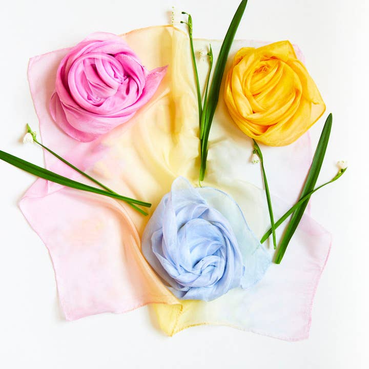 Sarah’s Silks - Wholesale DIY Craft Kit - Kids - Natural Playsilk Dye Kit4