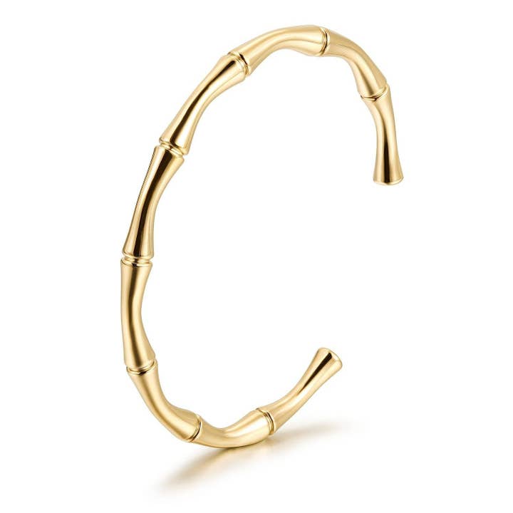 BAMBOO CUFF for wholesale by Masi Jewelry