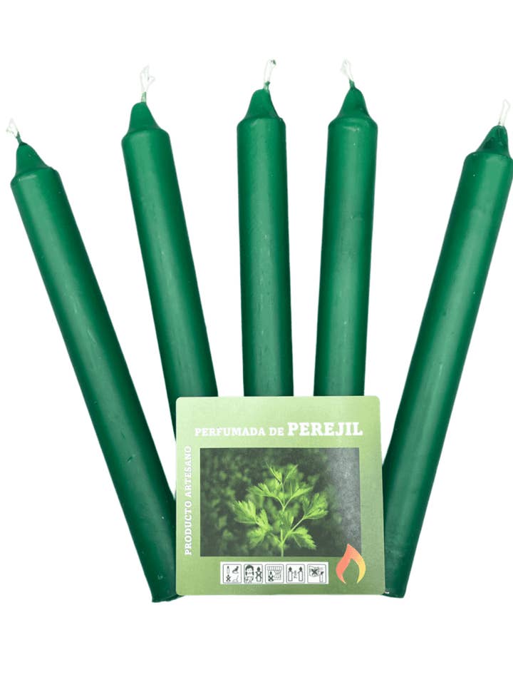 Candela profumata al prezzemolo per la vendita all'ingrosso da parte di VELAS SORT DESDE 1999 SCP
