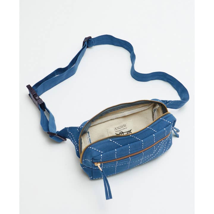 Anchal - Wholesale Belt Bag - Women's - Kantha Crossbody Belt Bag10