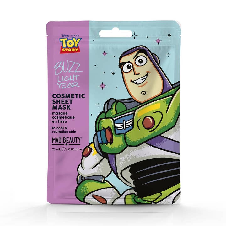 Toy Story kosmetisk ansiktsmask Buzz för wholesale av Mad Beauty