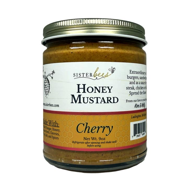 Sister Bees LLC - Wholesale Mustard - Cherry Honey Mustard0