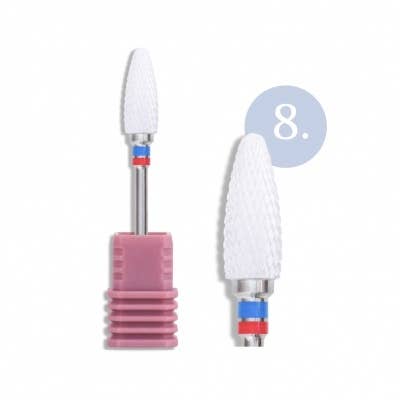 Broca 8 Oval Inocos - Kohlenstoff | Mittelfein für den Großhandel von INOCOS Cosmetics