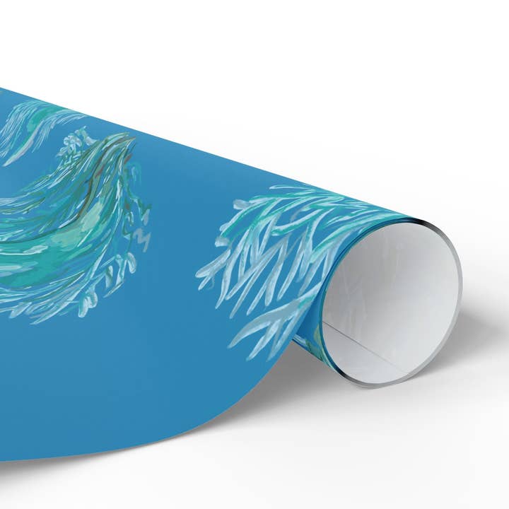 Ozean-inspiriertes Geschenkpapier - Umweltfreundlich für den Großhandel von Blue Cava