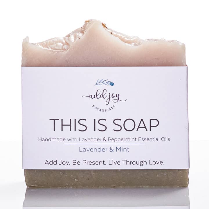 Savon Lavande & Menthe pour la vente par Add Joy Botanicals