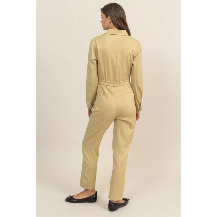 HYFVE – Großhandel Jumpsuit – Damen – Utility-Overall mit Knopfleiste2