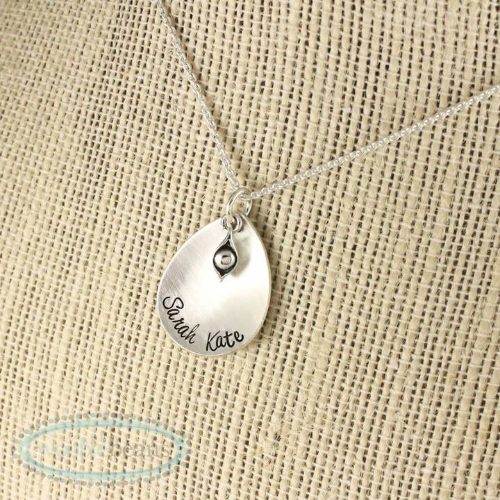 Woobie Beans Jewelry, Gifts & Apparel - Wholesale Pendant/Charm Necklace - Mother's Pea Pod Necklace in Sterling Silver2