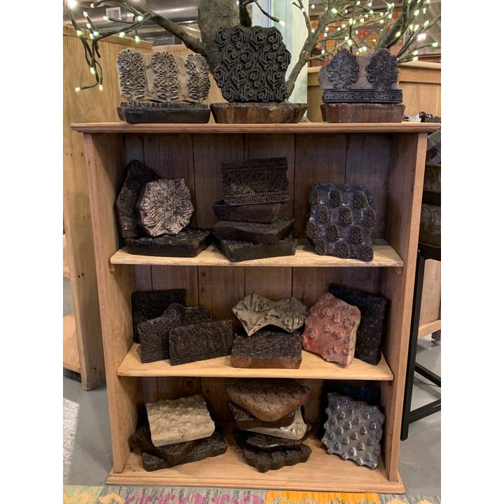 Asia West - Wholesale Rubber/Decorative Stamp - Hand Carved Wooden Printing Blocks