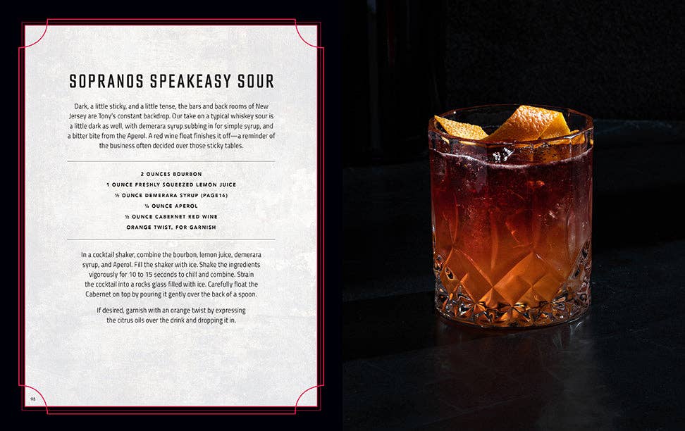 Insight Editions - #1 Pop Culture Publisher - Wholesale Mixology & Beverage Book - The Sopranos: The Official Cocktail Book - SALE!8