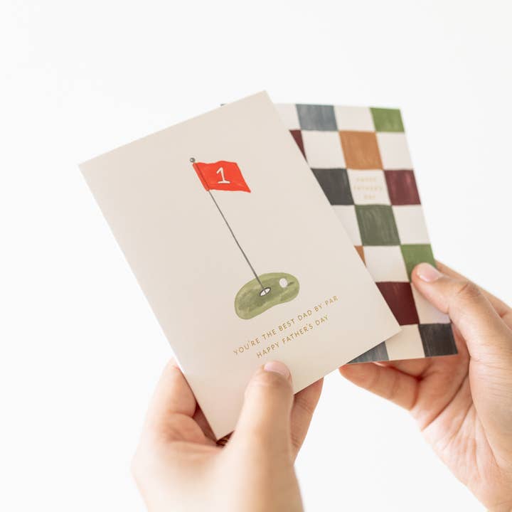 Ramona & Ruth - Wholesale Father's Day Card - Golf Dad Card