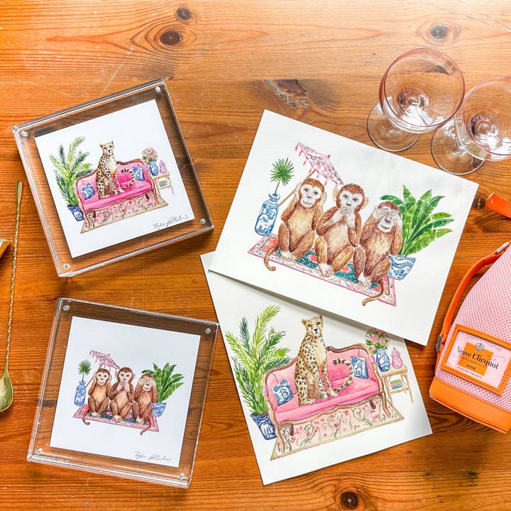 Imprimé guépard chic pour la vente par Taylor Paladino