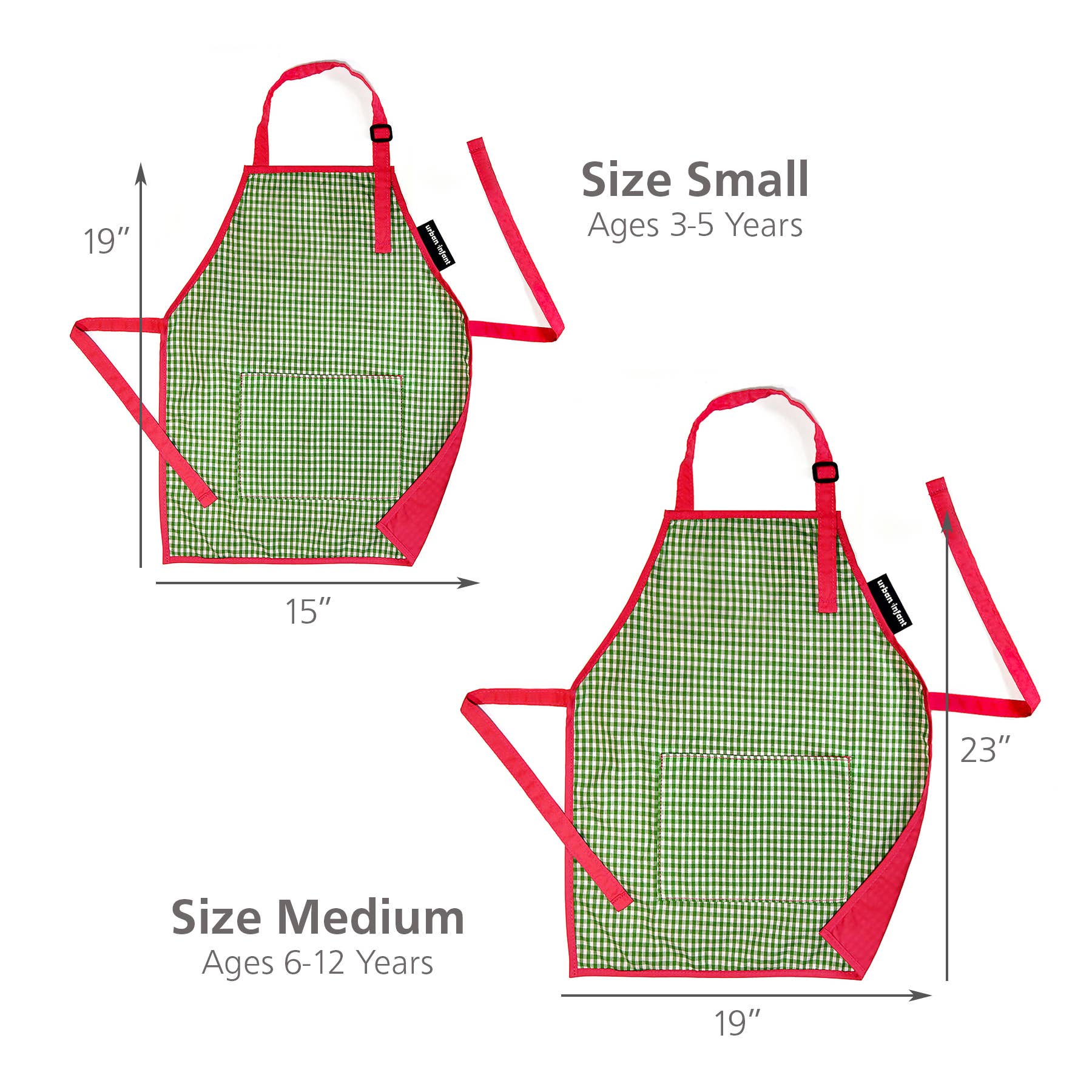 Urban Infant - Wholesale Apron - Kids - Little Helper Kids Apron, Washable Cotton/Poly - Holidays2