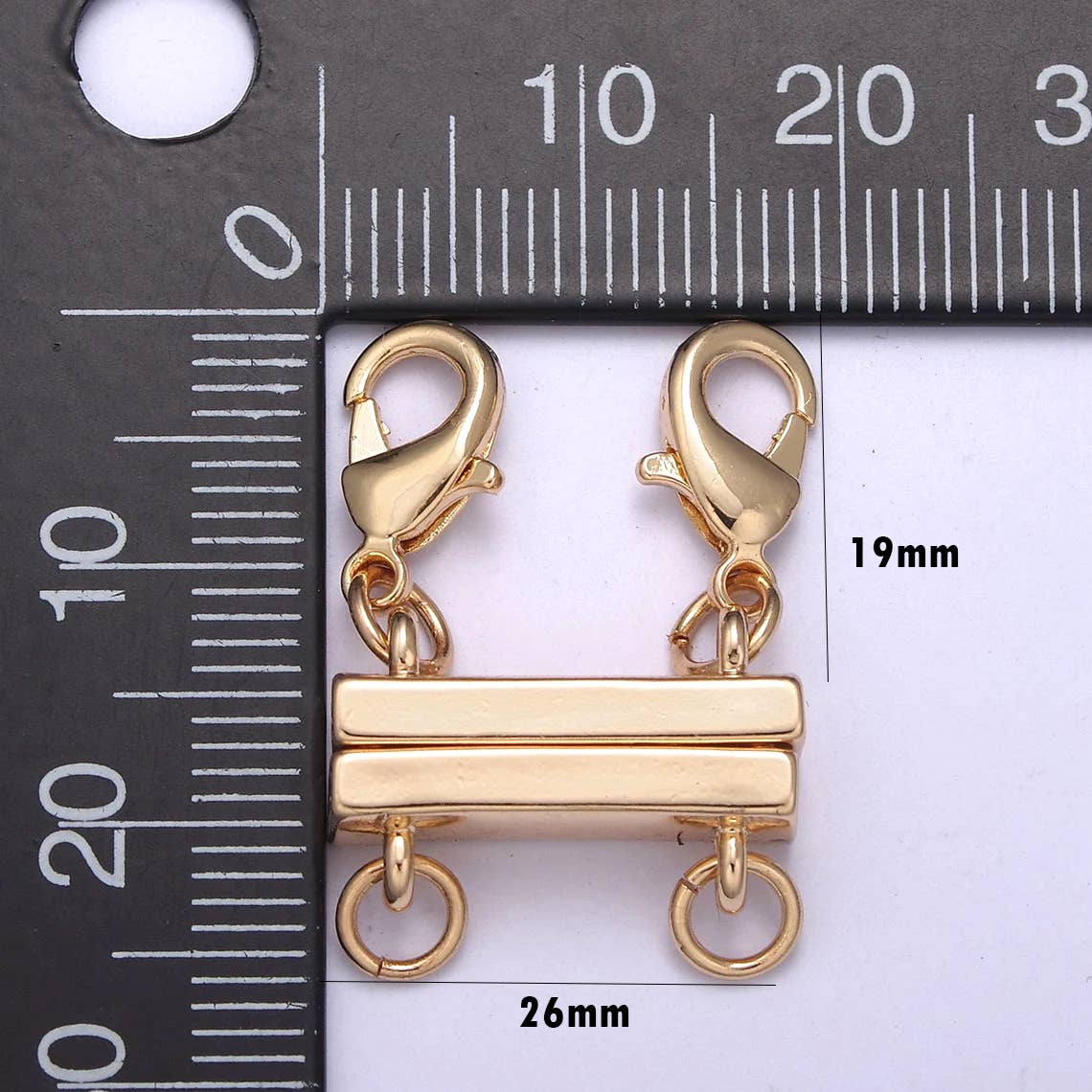 Beads Creation - Wholesale Clasp - Layered Necklace Detangler Clasp, Multiple Strand, CL5284